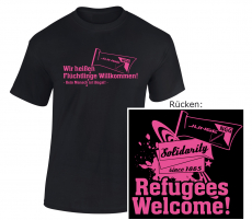 jungeNGG: T-Shirt Refugees Welcome