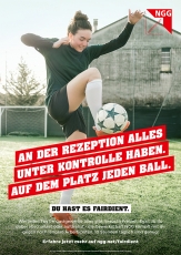 #fairdient-Plakat Fuball