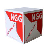 NGG Zettelblock mit NGG-Logo
